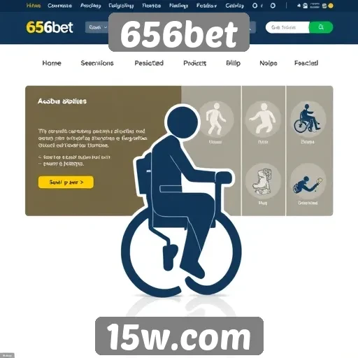 Acessibilidade e usabilidade do site 656bet