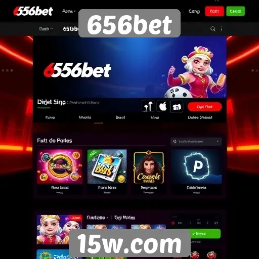 Avaliação da interface do usuário no site 656bet